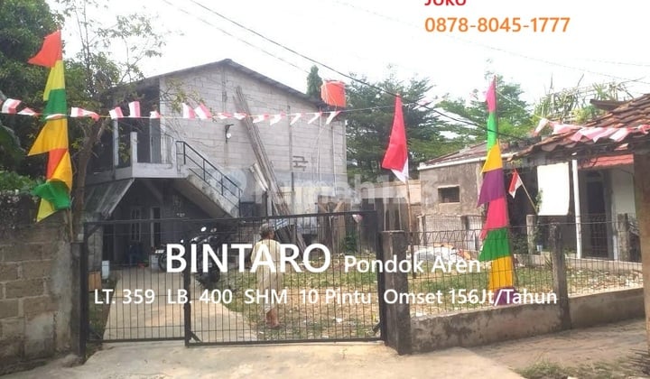 Kontrakan 10 Pintu TERISI PENUH di Pondok Aren, Bintaro, Tangerang Selatan