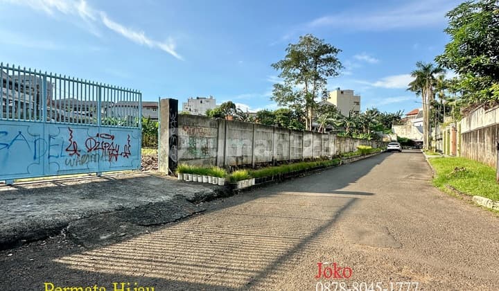 Tanah Premium T E R L U A S Satu Satunya di Permata Hijau Jakarta