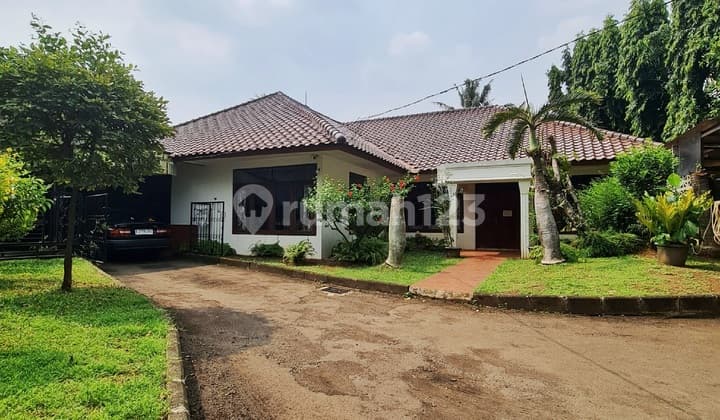 Rumah Kebun T E R L U A S Hitung Tanah Belakang Citos, Cilandak