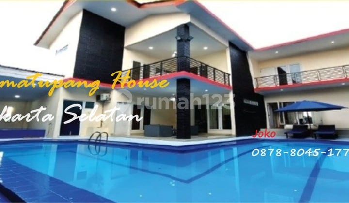 Luxury Furnished House with Pool near Nestle Building, Kebagusan, South Jakarta