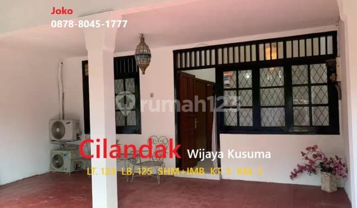 Rumah TERMURAH area Wijaya Kusuma, Cilandak, Jakarta Selatan