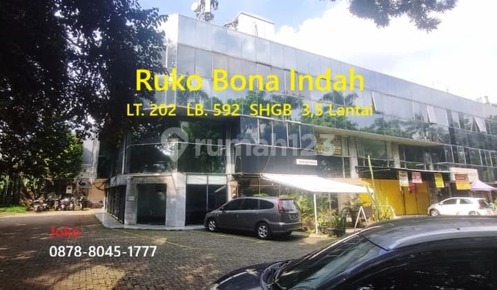 3.5-Story Terraced Shop House in Bona Indah Commercial Area, Karang Tengah, Lebak Bulus