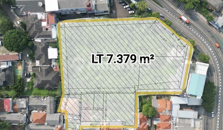 Premium Commercial Land BELOW NJOP Jl. Warung Buncit, South Jakarta