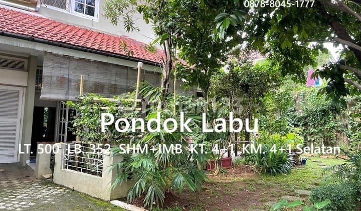 Jual Rugi: Rumah Murah 2 LT di Jl. Pinang, Pondok Labu, Jakarta