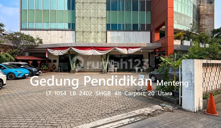 Jarang Ada..Gedung Komersial 4 LT di Menteng, Jakarta Pusat