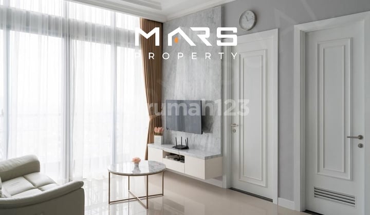 Dijual Apartemen St Moritz Penthouse 2 Kamar Tidur Furnish Lengkap