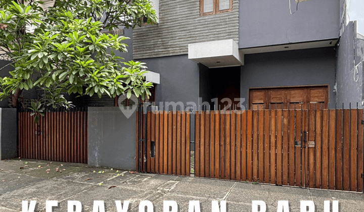 RUMAH MODERN MINIMALIST KEBAYORAN BARU KOMPLEK TENANG, LOKASI STRATEGIS