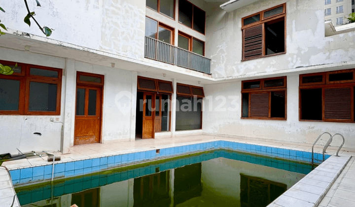 Cheap Land House Permata Hijau Hook Strategic Wide Road