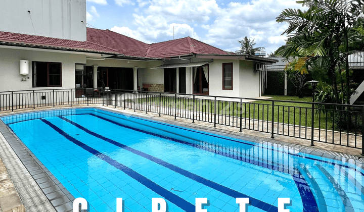 RUMAH CANTIK 1 LANTAI CIPETE, DALAM KOMPLEK, DEKAT STASIUN MRT