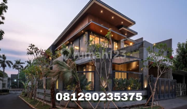 Rumah Cantik Full Furnish Dengan Kolam Renang Siap Huni