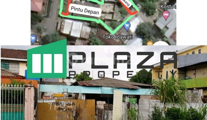 Dijual Tanah Rumah Tua Luas di Jl Hertasning Ii Makassar