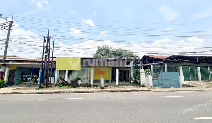 RUMAH DAN TANAH LUAS BISA UNTUK USAHA DI RAYA PURWODADI PASURUAN