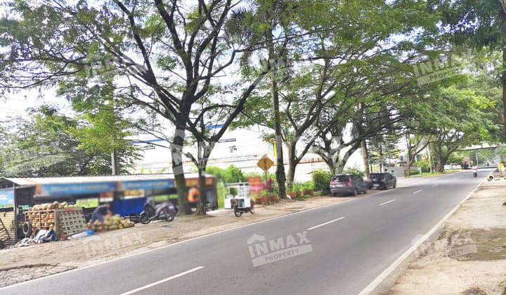 Tanah Luas 2.690 M2 Nol Jalan Raya Abdul Rahman Saleh Pakis Dekat Modello Grosir Mart dan Bandara