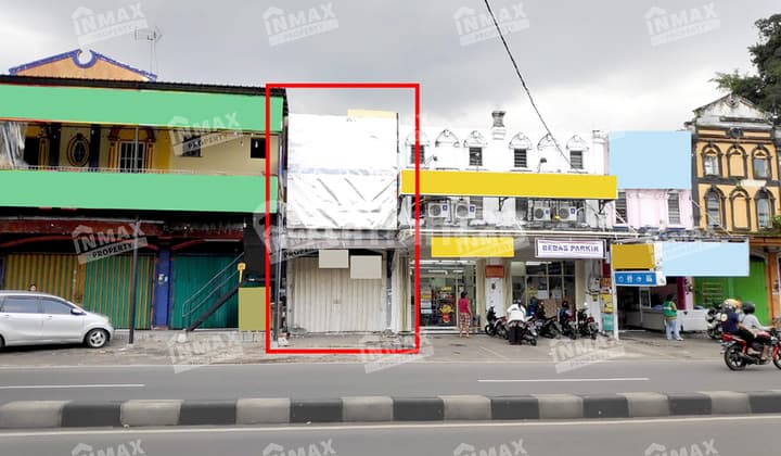 Ruko Sewa Soekarno Hatta, Nol Jalan Raya, Pusat Bisnis
