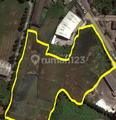 Dijual Kavling Jl Raya Serang Km 30 , Balaraja Tangerang