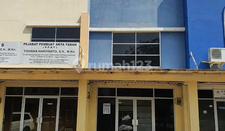 Disewakan Ruko Strategis 1 Lantai Kawasan Galuh Mas Karawang Barat