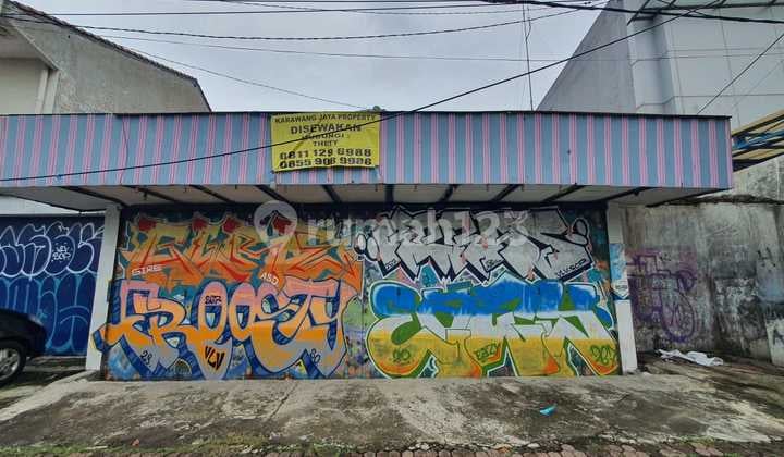 Disewakan Ruko Strategis Lokasi Jl. Pasar Johar, Karawang Timur, Karawang