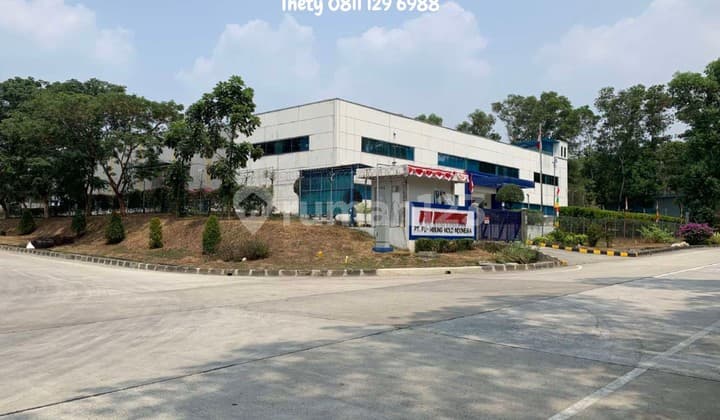 Disewakan Cepat Pabrik Siap Pakai Kawasan Kiic Karawang Barat
