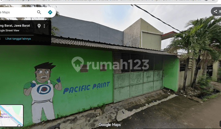 Disewakan Cepat Gudang Multifungsi Siap Pakai Bebas Banjir Lokasi Strategis Pinggir Jalan Karawang Barat