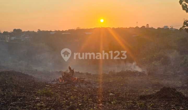 Dijual Tanah 1,2 Hectar, Ocean View dan Sunset View Lokasi di Uluwatu Bali