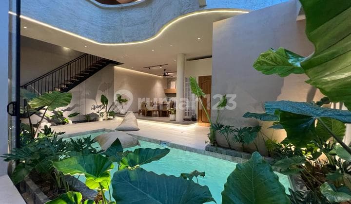 Modern 3Br Villa With Jacuzzi & Sunset Views In Canggu