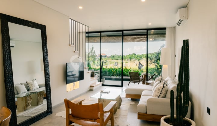 Villa 3 Kamar Baru dengan Pemandangan Sawah yang Menakjubkan - Tersedia