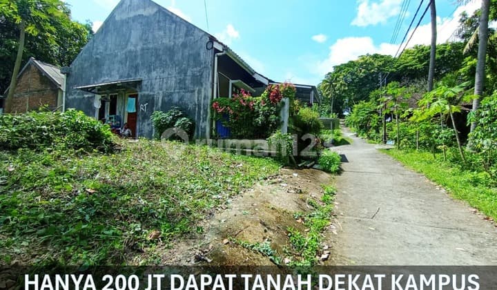 Tanah Dijual dekat Kampus UMY di Bibis Bangunjiwo Siap Bangun