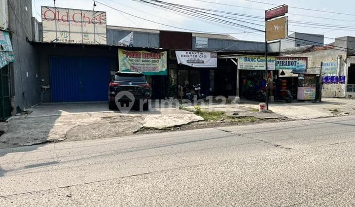tanah dan bagunan 5 kios dan 2 kontrakkan sudah terisi