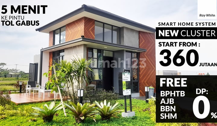 Rumah Baru Cuma 360 Jutaan Di Bekasi 5 Menit Pintu Tol Gabus