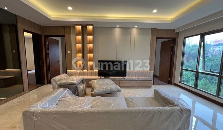 Apartemen 3 Bedroom Brand New Fully Furnished Hegarmanah Residence