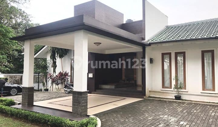 A house in Bukit Golf Hijau Sentul City is suitable for investment.