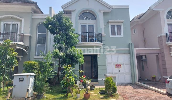Rumah Fullfurnised Besar Murah Istimewa Cantikgading Serpong Nyaman Dan Aman Dekat Kemana2 Ac,kipas,wh,mesin Cuci,rice Cooker,tv,internet,kompor, Gas,pel2an,gading Serpong Sebrang Hypermart Dan Summarecon Mall 2 Lantai Sebagian Granit Sudah Re