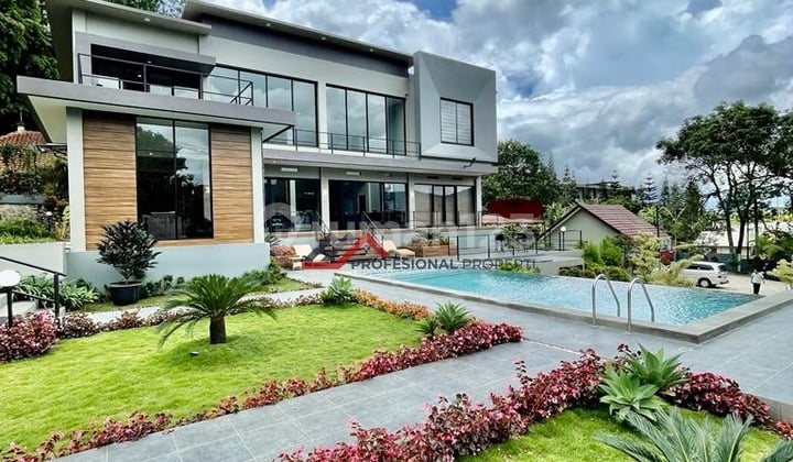 New Villa with Mountain View in Puncak, Bogor