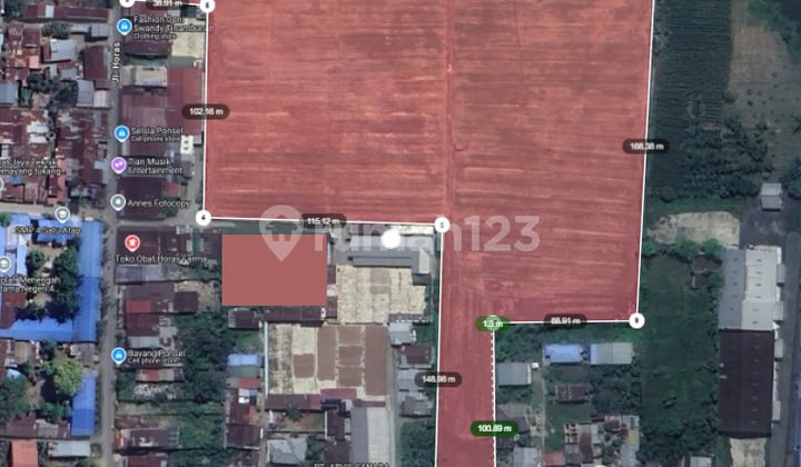 Dijual Tanah Industri Luas 3,9 Ha Jl. Kompos Jl. Selamat Sunggal