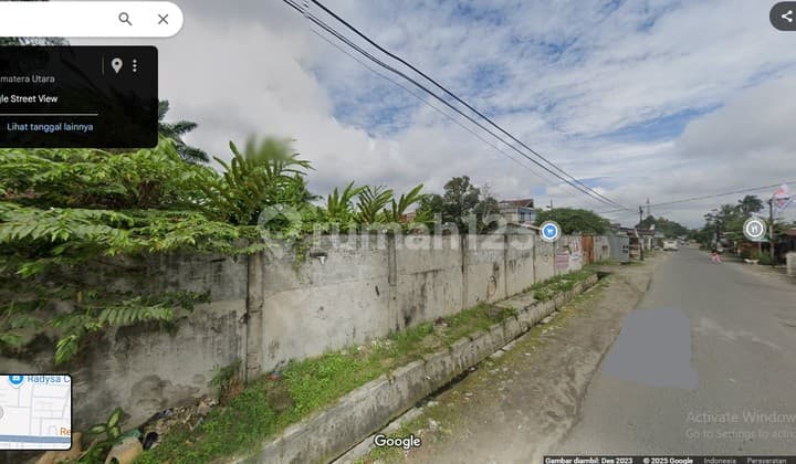 Dijual Tanah Luas 8599 M2 Di Jl. Sisingamangaraja Km 10 Medan