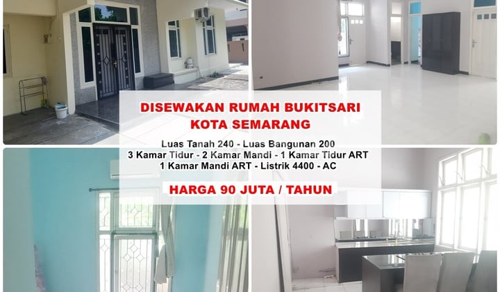 Rumah Siap Pakai di Bukit Sari Tembalang