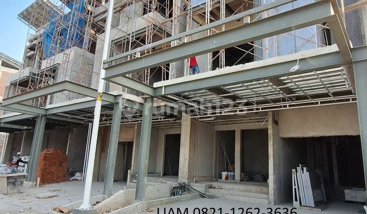 Rumah Pondok Indah 3 Lantai Aurelle Residence Type 7x25 Dekat Tol