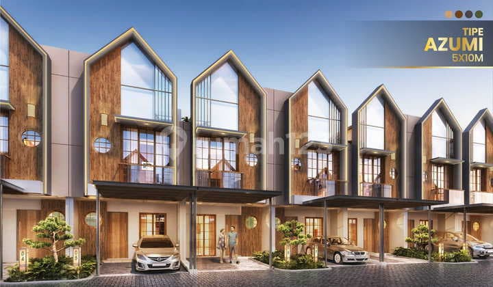 Rumah Pik 2 Sapporo Residences Tipe 5x10, 5x12 dan 5x15