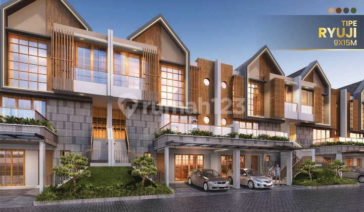 Pik 2 Sapporo Residences Type 9x15 Ryuji Japanese Style House