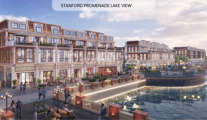 Ruko Pik 2 Stanford At Edu City Lake View Danau 3 Lantai 2 Muka