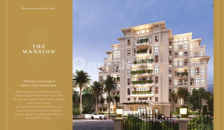 Le Parc At Thamrin Nine The Mansion Start 499 M2 Luxury Apartment