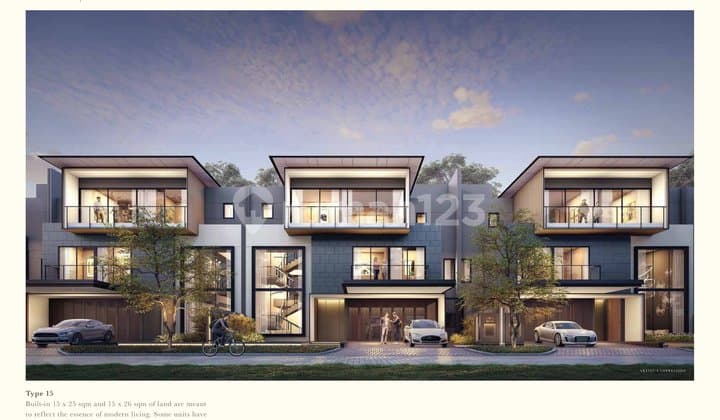 Rumah Bsd Navapark Layton Harga Perdana Tipe 15x25