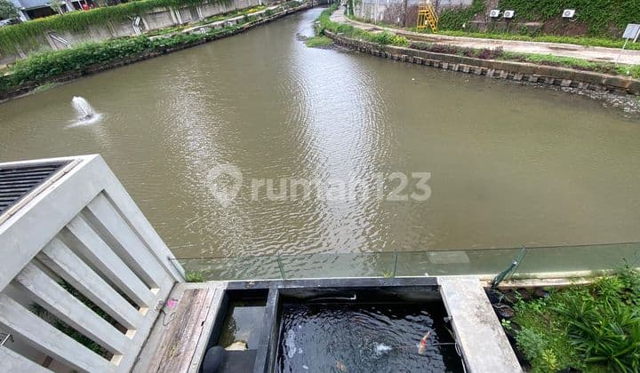 Rumah PIK 1 Cluster Gold Coast 15x30 Bangun Sendiri View Danau