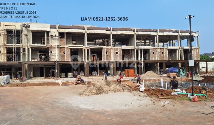 Rumah Pondok Indah 3 Lantai Aurelle Residences 6,5x25 Dekat Tol