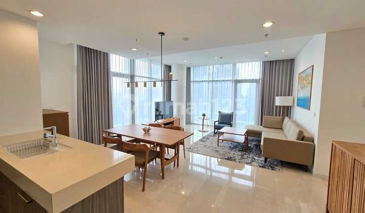 Disewa Luxury Apartment Verde Kuningan 2 bedroom corner 187 m2