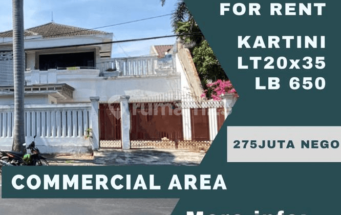 Cocok Untuk Kantor, Resto, Showroom Komersial Area Raya Kartini Cocok Untuk Kantor, Resto, Showroom Komersial Area Raya Kartini