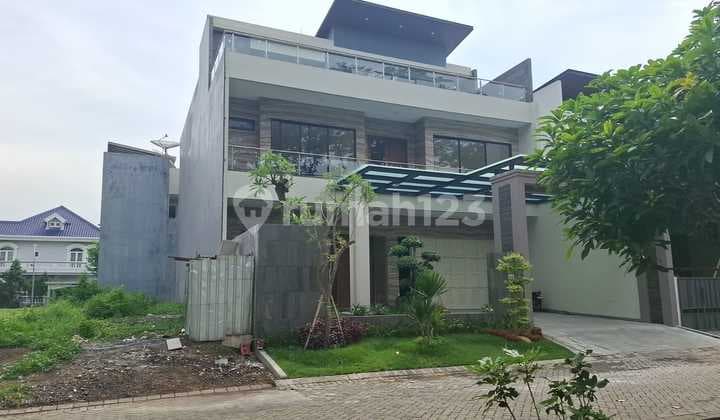3 Lantai Rumah Citraland Surabaya Barat With Golf View