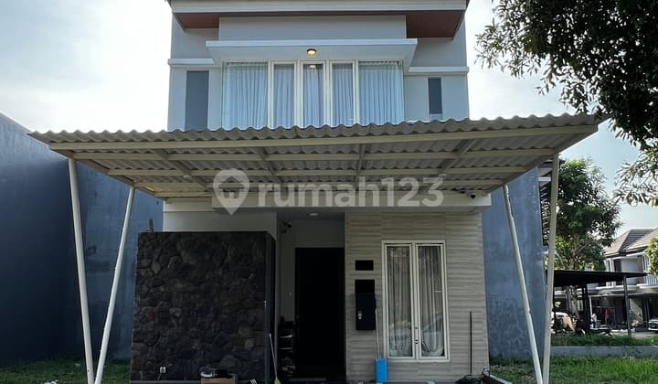 Rumah Full Furnish di Graha Natura Include Interior Furniture di Surabaya