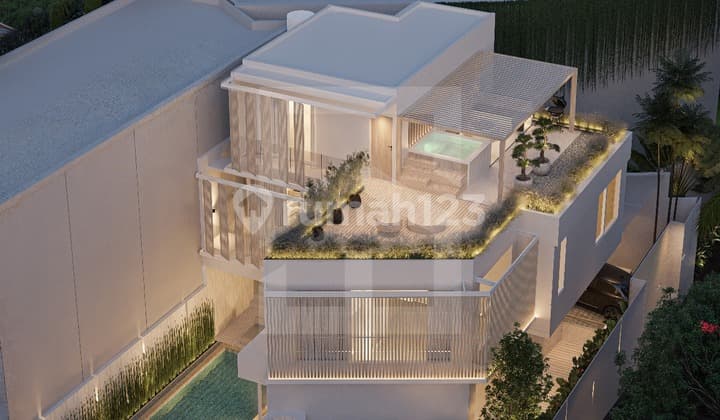 For sale Luxury 4 Bed Villa 12.5 M Jl Pererenan Canggu Ek 2196