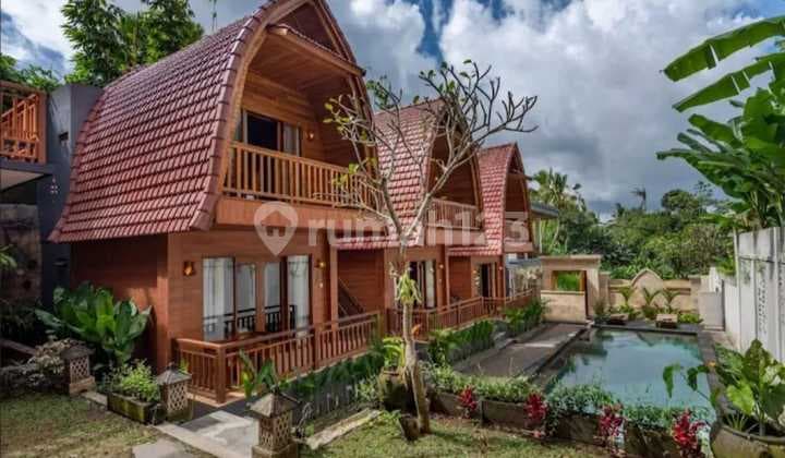 Dijual Villa Baru 10 Kamar Tidur di Tegalalang, Ubud Bali BR-3241